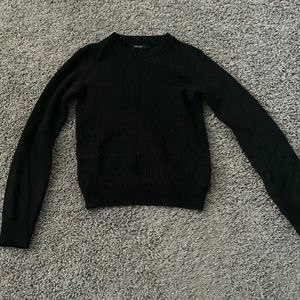 Black, long sleeve sweater